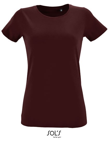 Women`s Round Neck Fitted T-Shirt Regent - Fashion T-Shirts - Rundhals - SOL´S Pure Grey