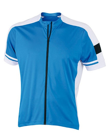 Men`s Bike-T Full Zip - Activity Concepts - James & Nicholson - James+Nicholson Black