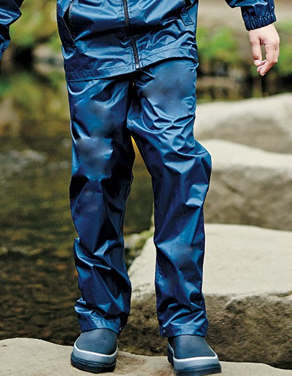 Kids` Pro Stormbreak Waterproof Overtrousers - Kinderbekleidung - Kinder Regenschutz - Regatta Junior Navy