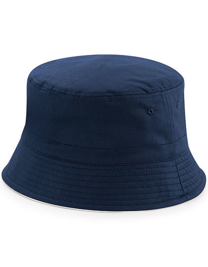 Reversible Bucket Hat - Caps - Hüte - Beechfield Black - Light Grey