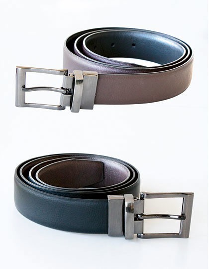Business- and Gastronomy Reversible Belt - Gastro & Beauty - Diverse - Korntex Black - Brown