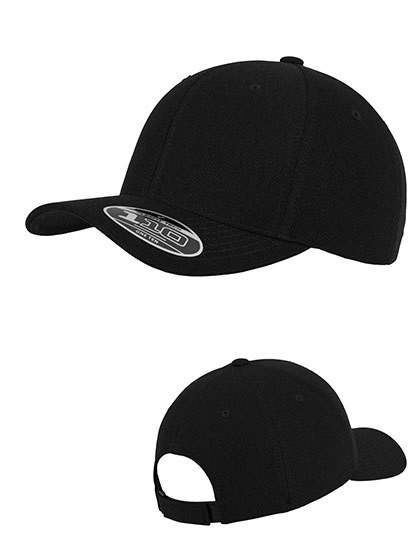 Cool & Dry Mini Pique - Caps - 6-Panel-Caps - FLEXFIT Black