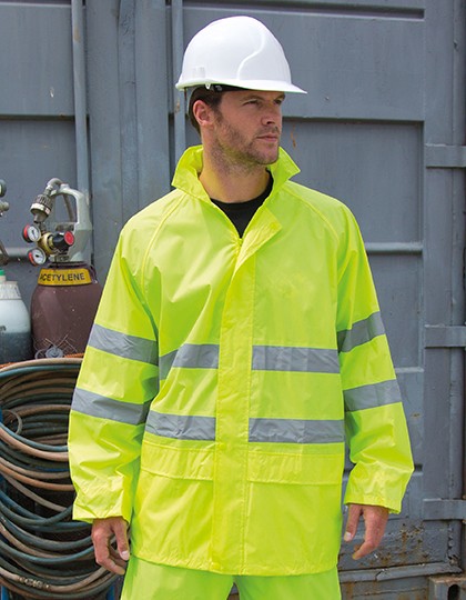 High Vis Waterproof Suit - Jacken - Jacken (Wasserdicht) - Safe-Guard Fluorescent Yellow