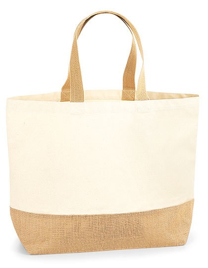 Jute Base Canvas Bag XL - Westford Mill Natural