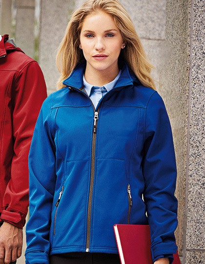 Langley Ladies` Softshell Jacket - Jacken - Jacken (Softshell Hooded) - Elevate Anthracite (Solid)