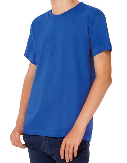 T-Shirt Exact 190 - Kids - Kinderbekleidung - Kinder T-Shirts - B&C Ash (Heather)