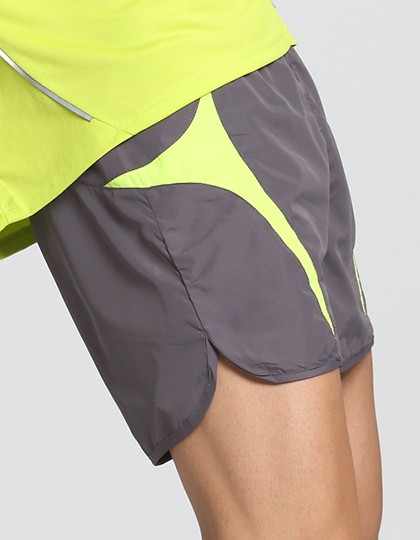 Micro Lite Running Shorts - Activity Concepts - Spiro Breathe to Perform - SPIRO Black - Grey