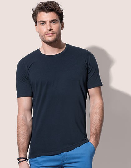 Clive Crew Neck - Fashion T-Shirts - Rundhals - Stedman® Black Opal