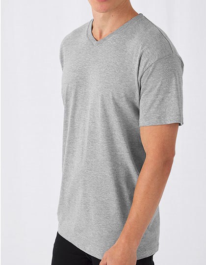 T-Shirt Exact V-Neck - Basic T-Shirts - V-Neck - B&C Black