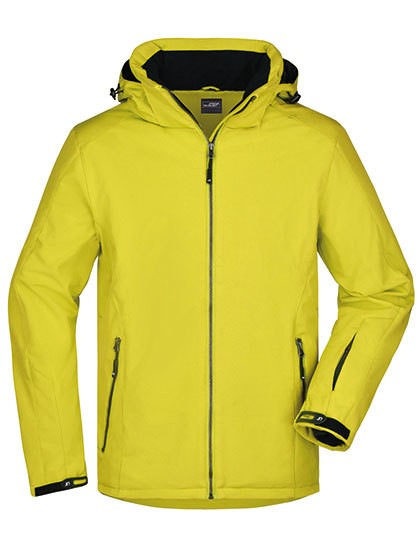 Men`s Wintersport Jacket - Jacken - Jacken (Winter: Wasserdicht) - James+Nicholson Black