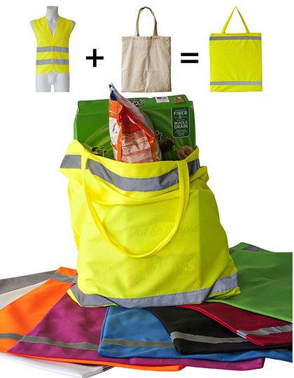 Warnsac® Shopping Bag long handles - Freizeittaschen - Einkaufstaschen - Korntex Black