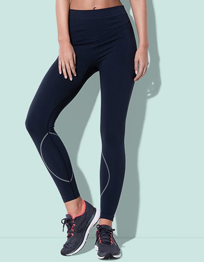 Seamless Tights Women - Stedman® Blue Midnight