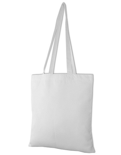 Long Handle Carrier Bag - Link Sublime Textiles White