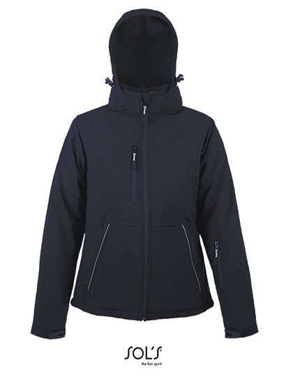 Rock Women Padded Softshell - Jacken - Jacken (Softshell Hooded) - SOL´S Black