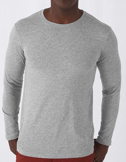 Inspire Long Sleeve T - Men - Fashion T-Shirts - Langarm - B&C White