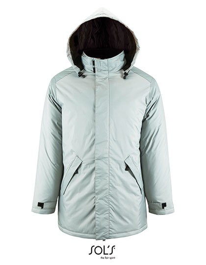 Unisex Jacket With Padded Lining Robyn - Jacken - Jacken (Wind- & wasserabweisend) - SOL´S Metal Grey