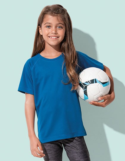 Active 140 Raglan Kids - Kinderbekleidung - Kinder Sportshirts - Stedman® Black Opal