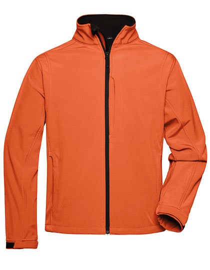 Men`s Softshell Jacket - Jacken - Jacken (Softshell) - James+Nicholson Aqua