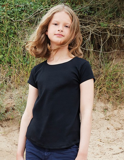 Girls T - Kinderbekleidung - Kinder T-Shirts - Mantis Kids Black