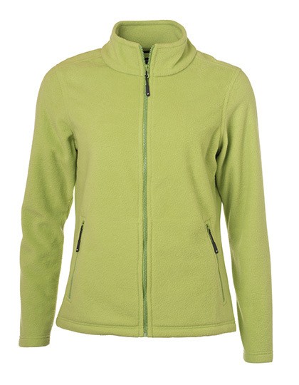 Ladies` Fleece Jacket - Fleece - Fleece Jacken - James+Nicholson Red