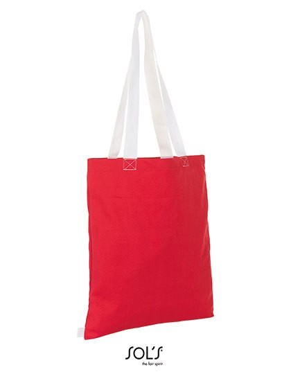 Hamilton Shopping Bag - Baumwoll- & PP-Taschen - Baumwolltaschen - SOL´S Bags Black - Neon Lime