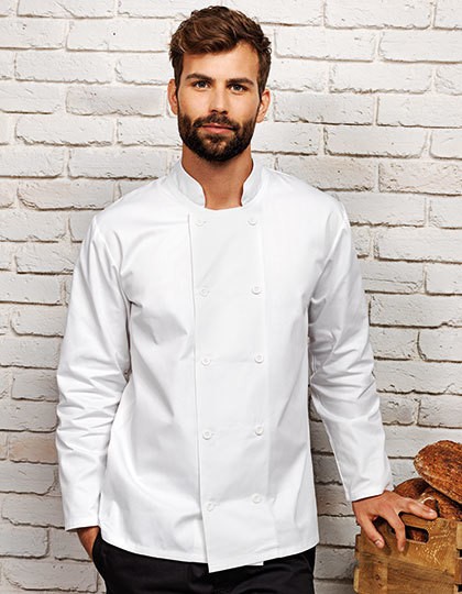 Long Sleeve Chef´s Jacket - Gastro & Beauty - Kochjacken - Premier Workwear Black