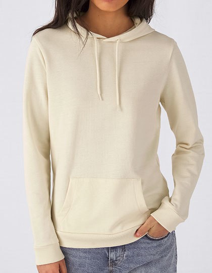 #Hoodie Sweat -Women - B&C White