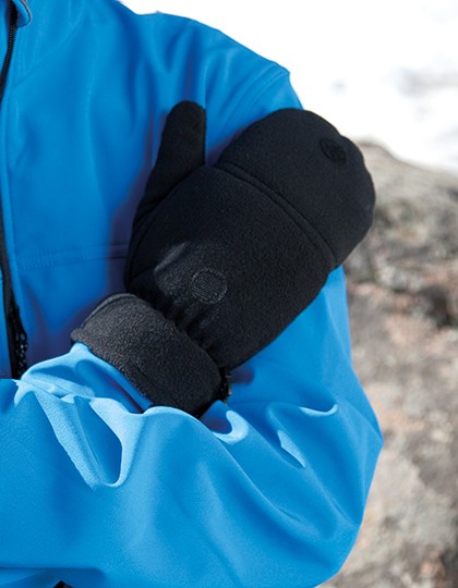 Palmgrip Glove-Mitt - Winteraccessoires & Mützen - Handschuhe - Result Winter Essentials Black