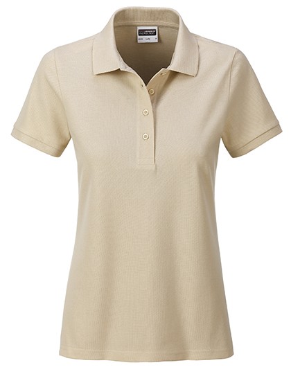 Ladies` Basic Polo - Polo Shirts - 100% Baumwolle - James+Nicholson Black