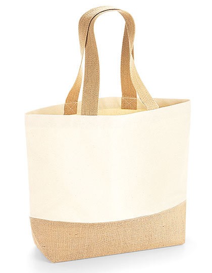 Jute Base Canvas Bag - Westford Mill Natural