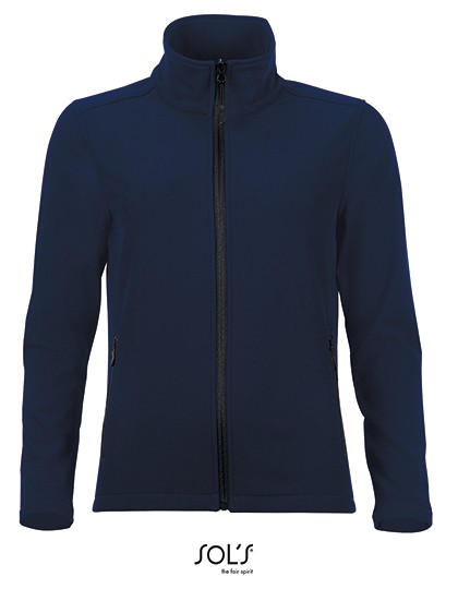 Women`s Softshell Zip Jacket Race - Jacken - Jacken (Softshell) - SOL´S Black