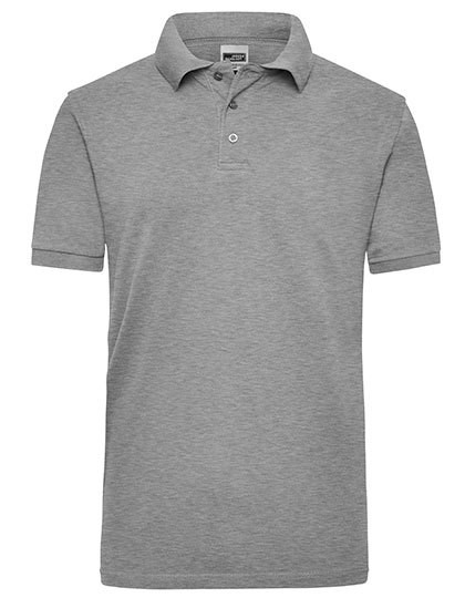Workwear Polo Men - Polo Shirts - 100% Baumwolle - James+Nicholson Black