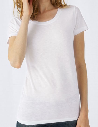 Sublimation T-Shirt -Women - Sublimationstextilien - Sublimations T-Shirts - B&C White