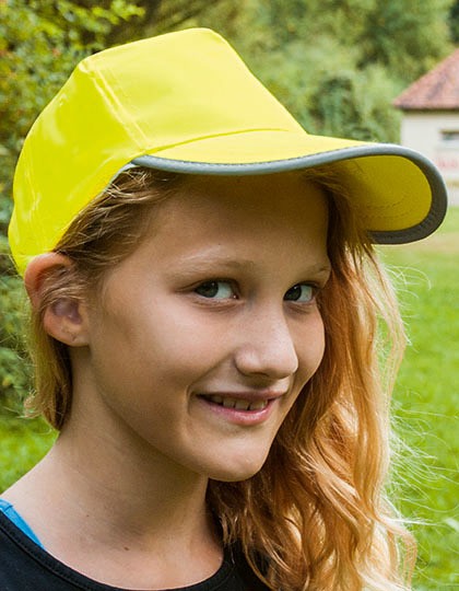 High Visibility Cap for Kids - Caps - Sicherheits-Caps - Korntex Signal Orange