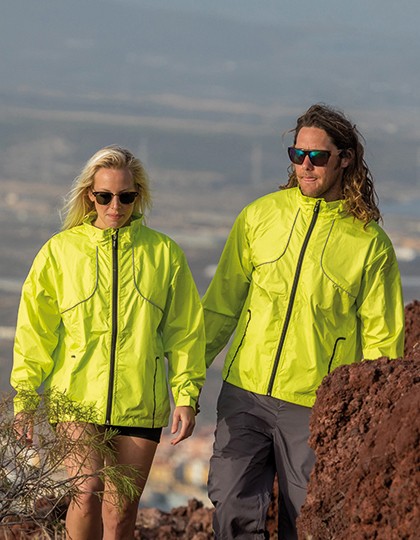 Crosslite Trail & Track Jacket - Activity Concepts - Spiro Breathe to Perform - SPIRO Neon Lime