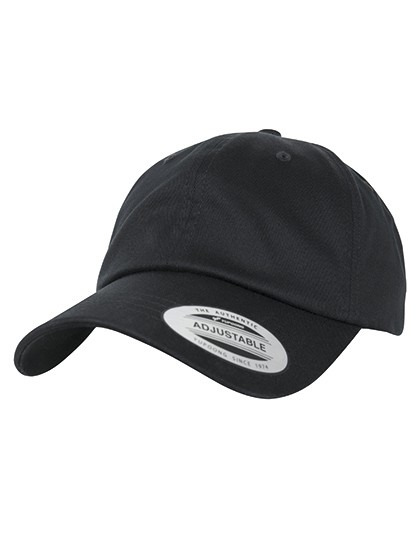 Low Profile Organic Cotton Cap - Caps - FLEXFIT Black