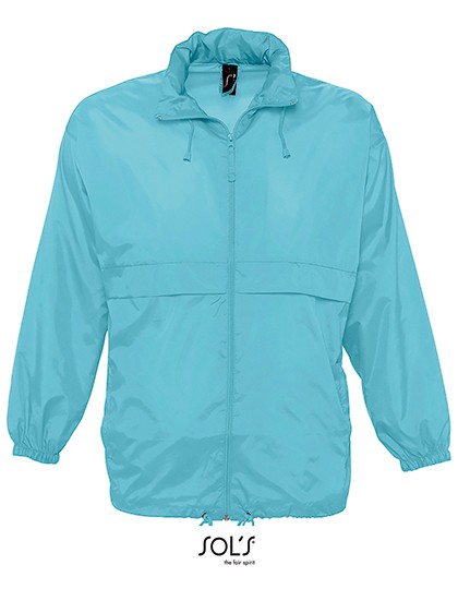 Unisex Windbreaker Surf Jacket - Jacken - Jacken (Wind- & wasserabweisend) - SOL´S Atoll Blue