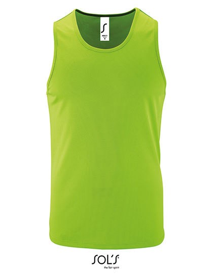 Men`s Sports Tank Top Sporty - Sports & Activity - Traingsoberteile - SOL´S Neon Yellow