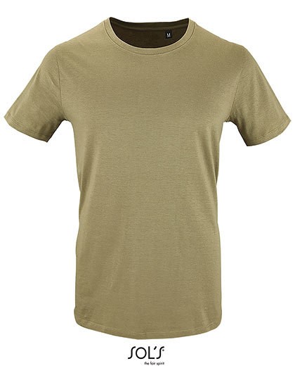 Men`s Short Sleeve T-Shirt Milo - Fashion T-Shirts - Rundhals - SOL´S Pure Grey