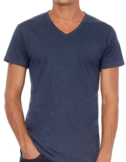 V-Neck Triblend T-Shirt -Men - Fashion T-Shirts - V-Neck - B&C Black