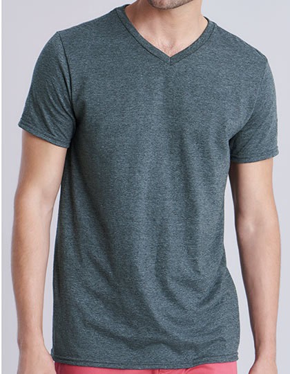 Softstyle® V-Neck T-Shirt - Basic T-Shirts - V-Neck - Gildan Black